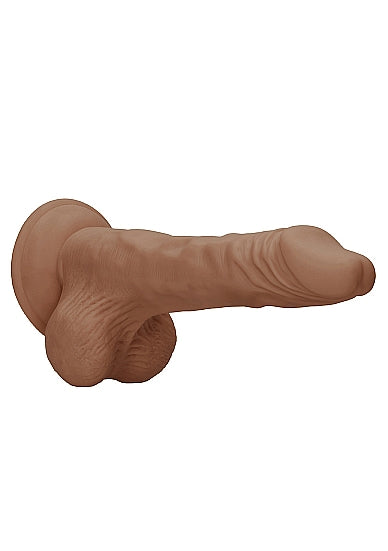 REALROCK 8IN DONG TAN W/ TESTICLES