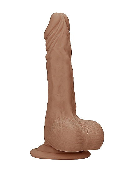 REALROCK 8IN DONG TAN W/ TESTICLES