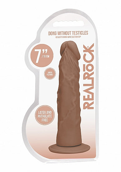 REALROCK 7IN DONG TAN W/O TESTICLES