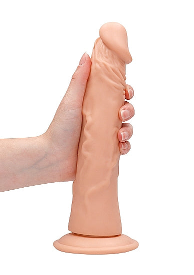 REALROCK 9IN DONG FLESH W/O TESTICLES