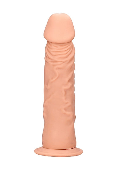 REALROCK 9IN DONG FLESH W/O TESTICLES