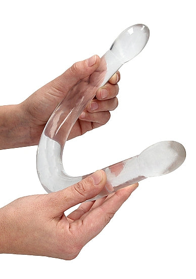 REALROCK NON REALISTIC DOUBLE DONG 17IN TRANSPARENT