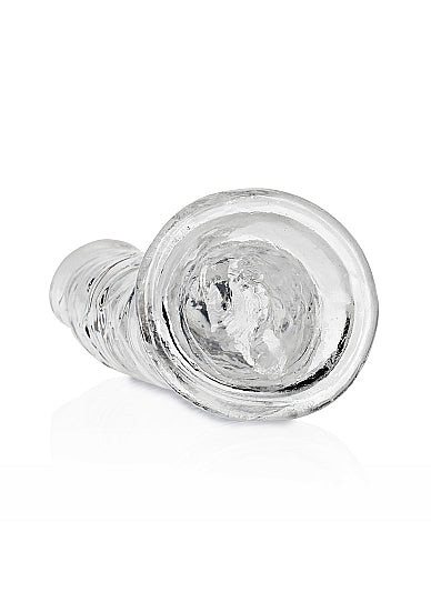 REALROCK SLIM DILDO 7IN TRANSPARENT
