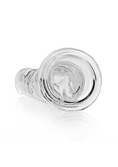 REALROCK STRAIGHT REALISTIC 9 IN DILDO TRANSPARENT