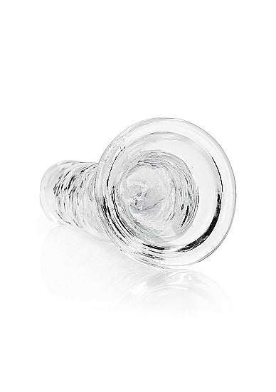 REALROCK REALISTIC STRAIGHT DILDO 11IN TRANSPARENT