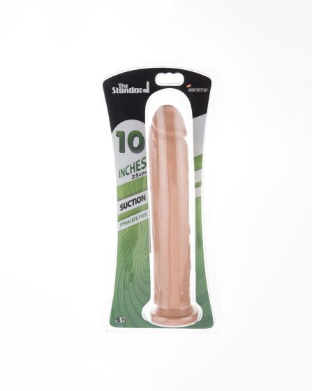 IGNITE COCK W/SUCTION VANILLA 10 IN