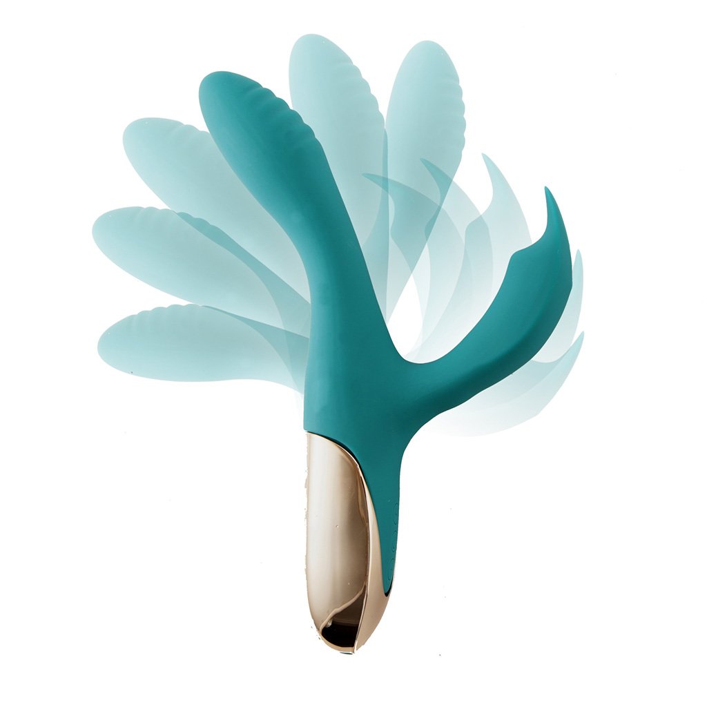 SKYLER SILICONE BENDABLE TEAL RABBIT