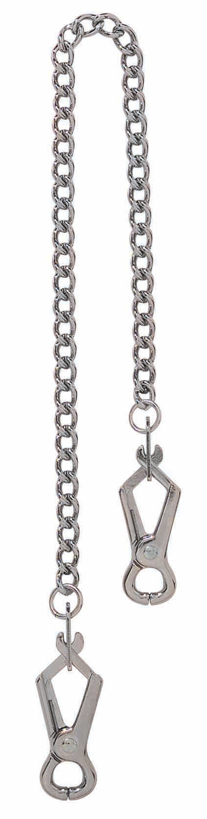 PIERCED CLAMP W/ LINK CHAIN