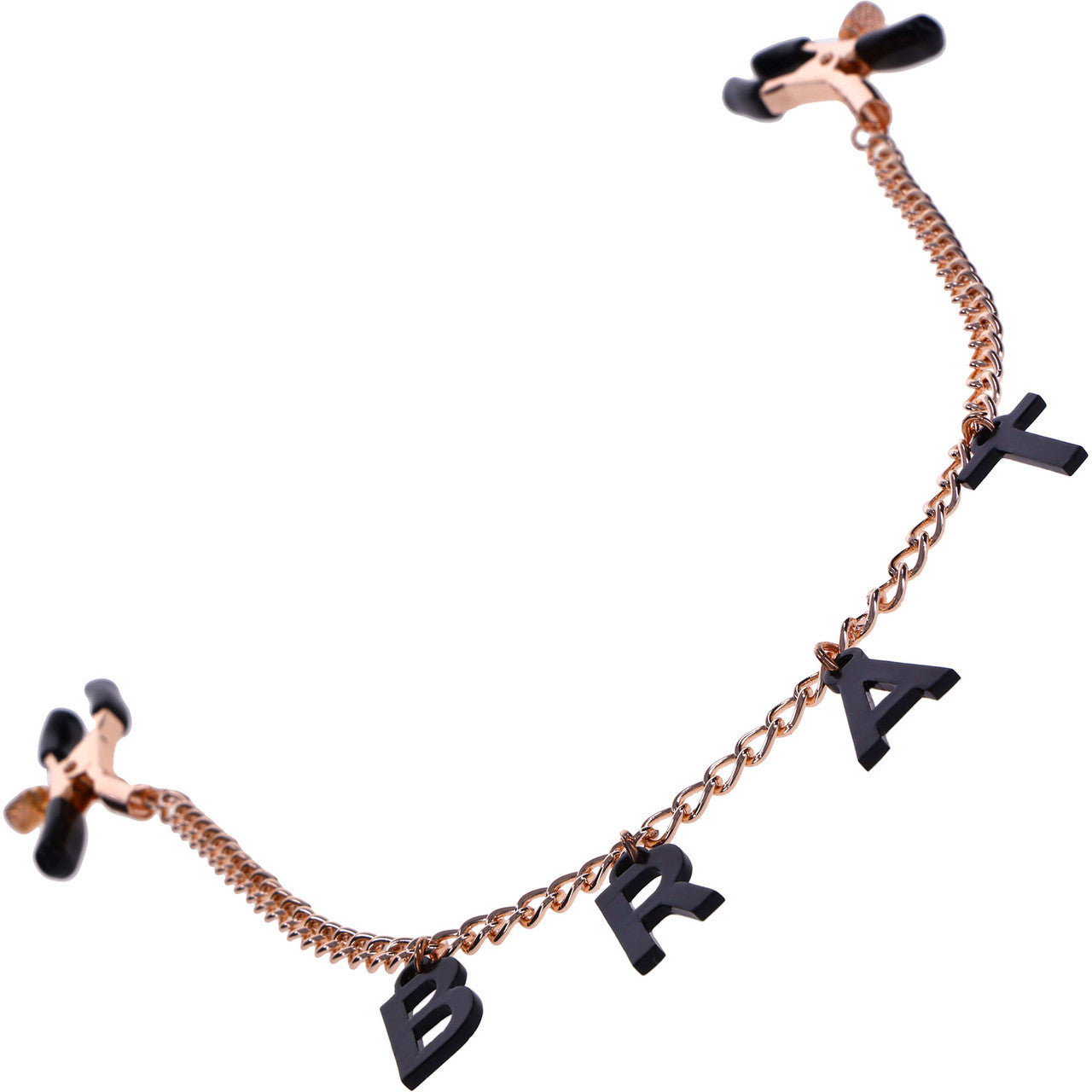SEX & MISCHIEF BRAT CHARMED NIPPLE CLAMPS