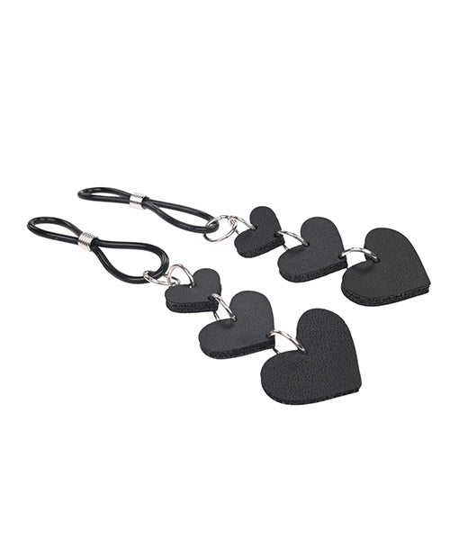 SEX & MISCHIEF HEART NIPPLE CLAMPS