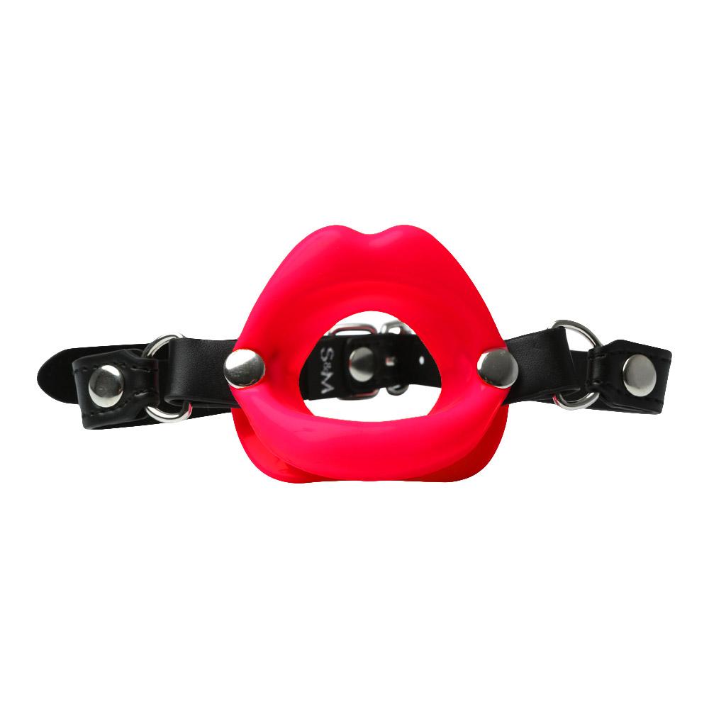 SEX & MISCHIEF SILICONE LIPS RED