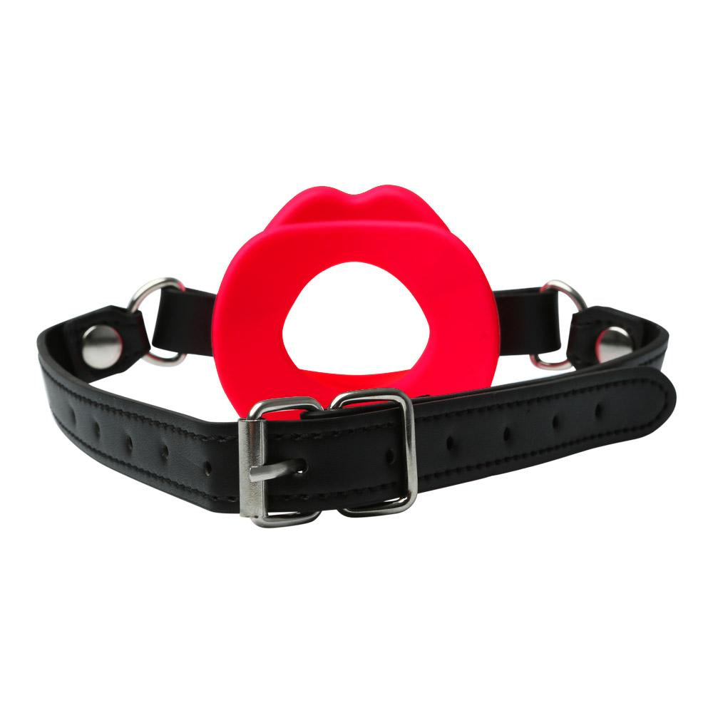 SEX & MISCHIEF SILICONE LIPS RED