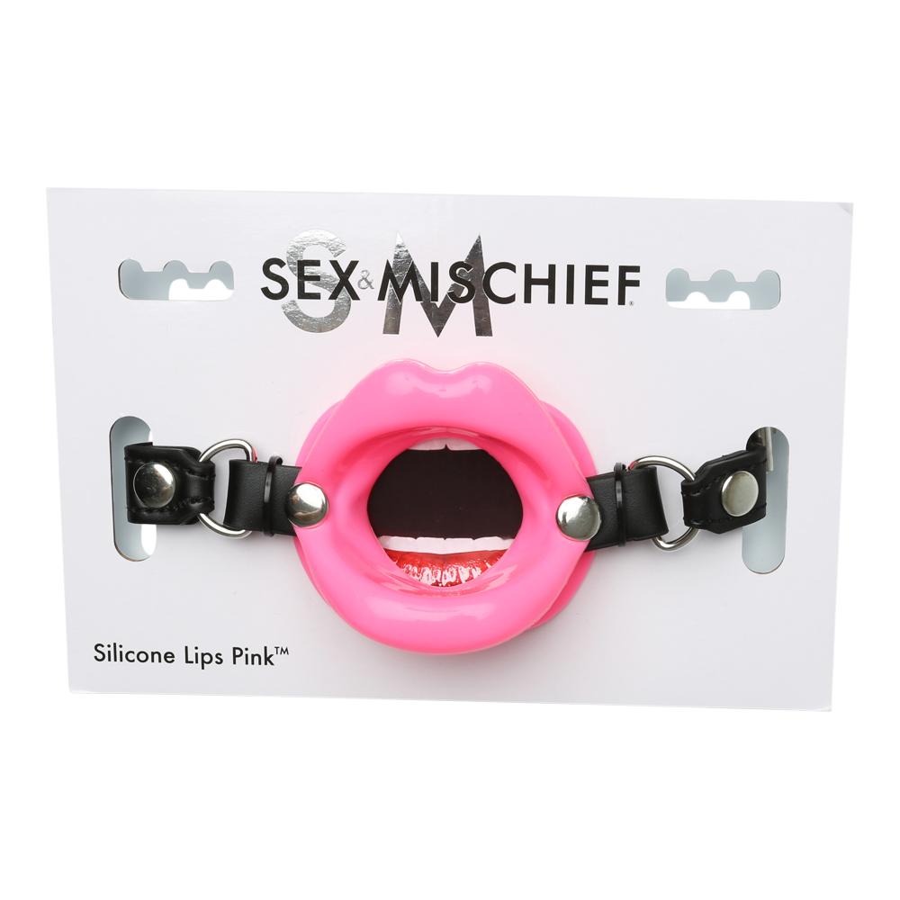 SEX & MISCHIEF SILICONE LIPS PINK