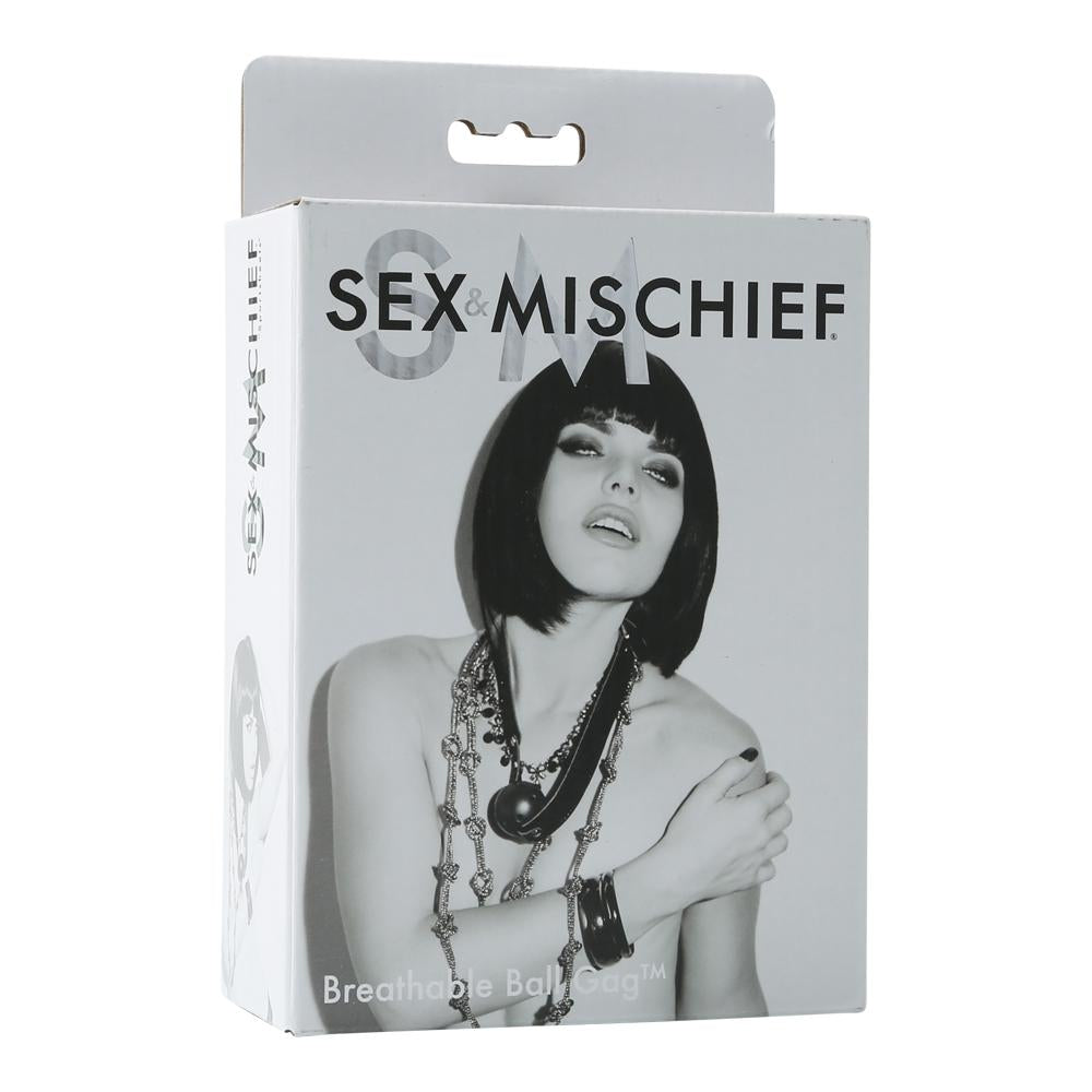 SEX & MISCHIEF BREATHABLE BALL GAG