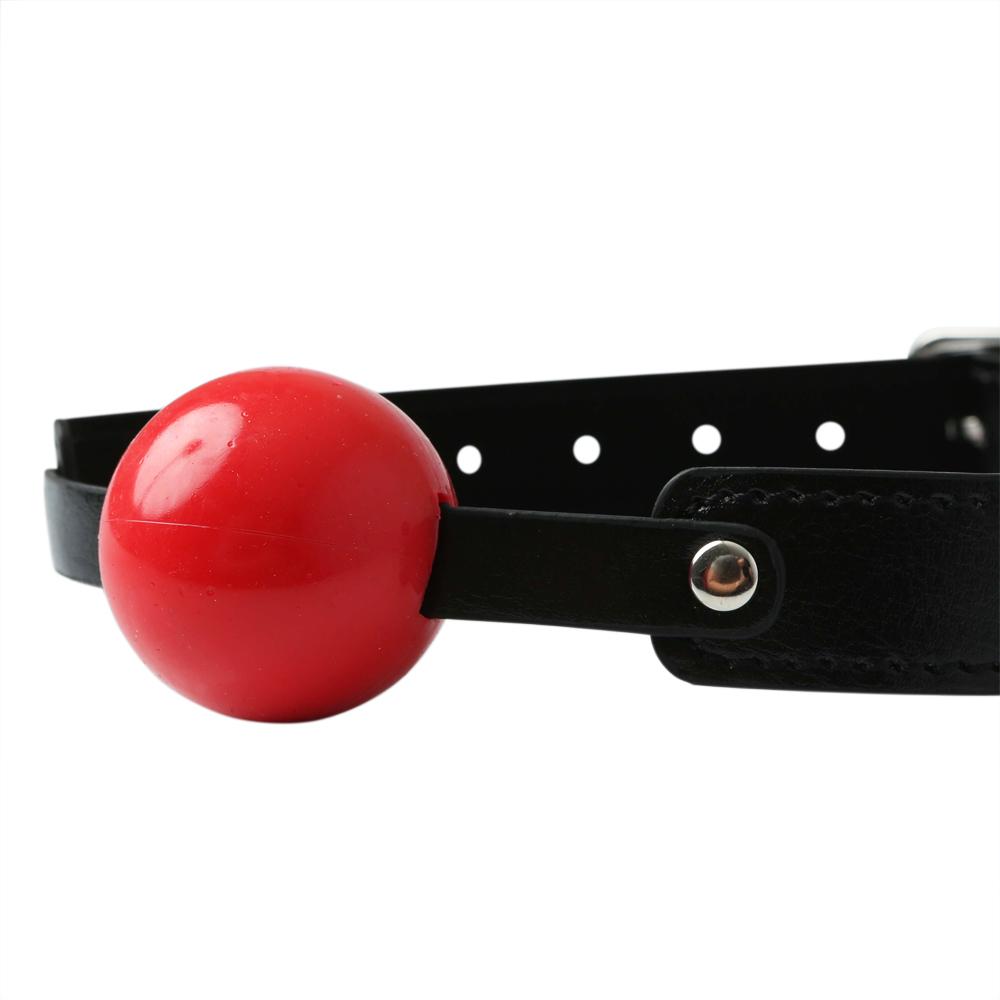 SEX & MISCHIEF SOLID RED BALL GAG