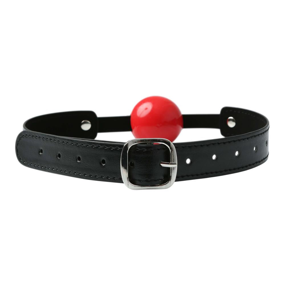 SEX & MISCHIEF SOLID RED BALL GAG