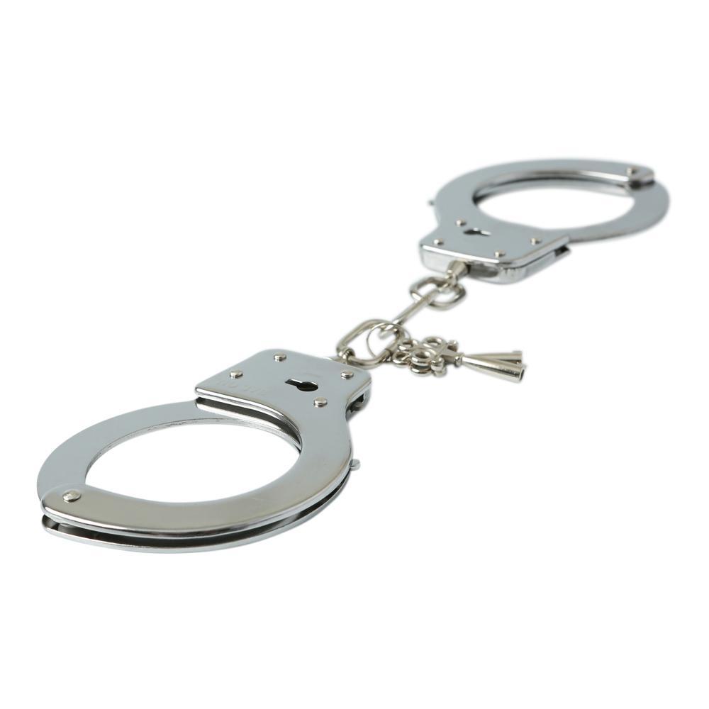 SEX & MISCHIEF METAL HANDCUFFS NICKEL FREE