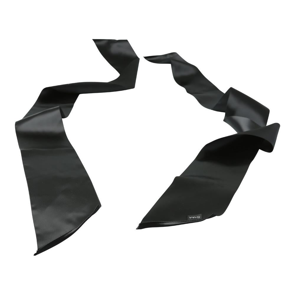 SEX & MISCHIEF BEGINNERS SILK SASH RESTRAINT BLACK