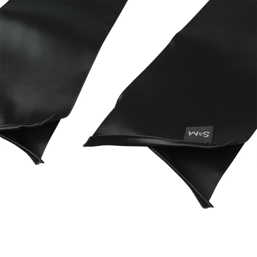 SEX & MISCHIEF BEGINNERS SILK SASH RESTRAINT BLACK