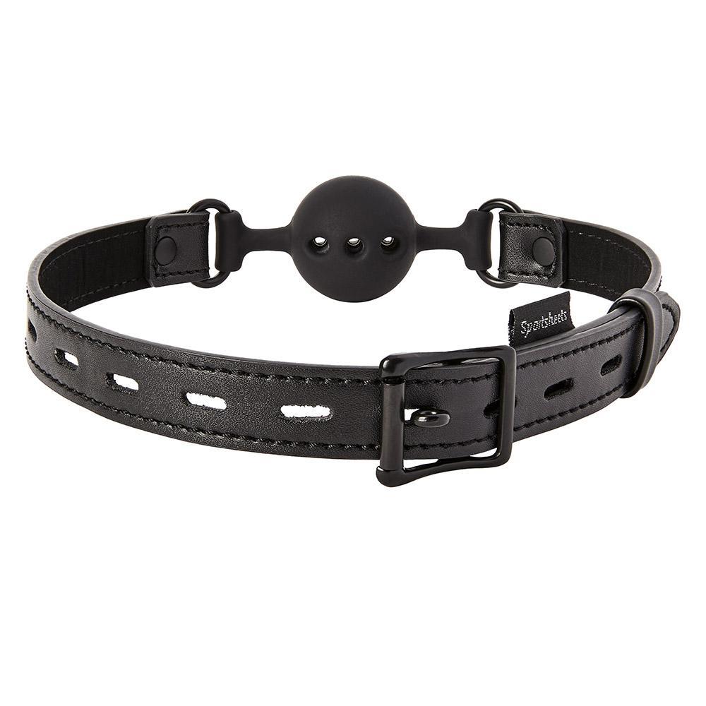 SPORTSHEETS SAFFRON BREATHABLE BALL GAG