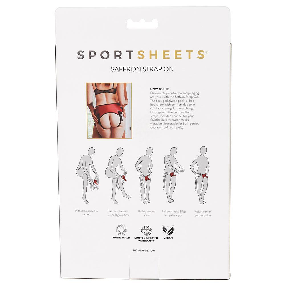 SPORTSHEETS SAFFRON STRAP ON