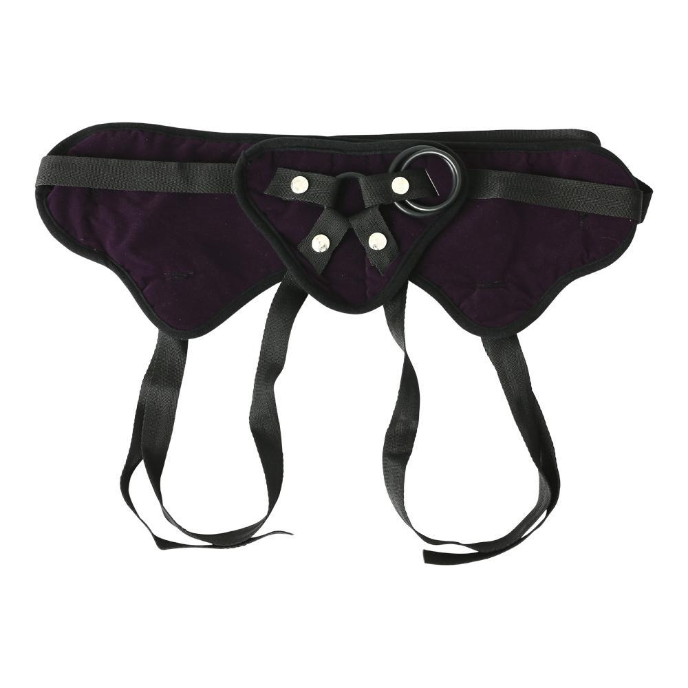SS PLUS SIZE BEGINNERS PURPLE STRAP ON