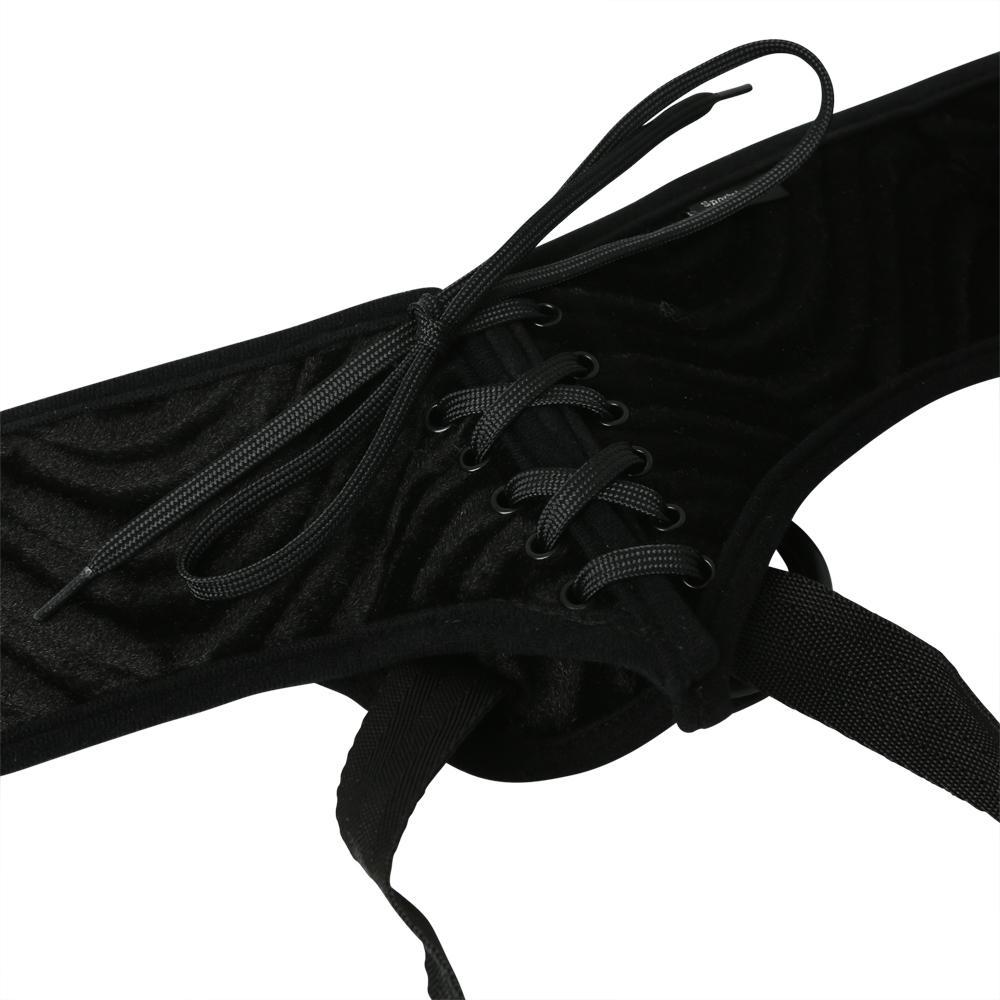 CORSETTE HARNESS BLACK VIBRATING