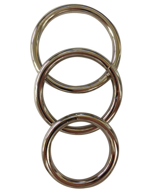 SEAMLESS METAL O RING 3 PACK 1.5/ 1.75" / 2" "