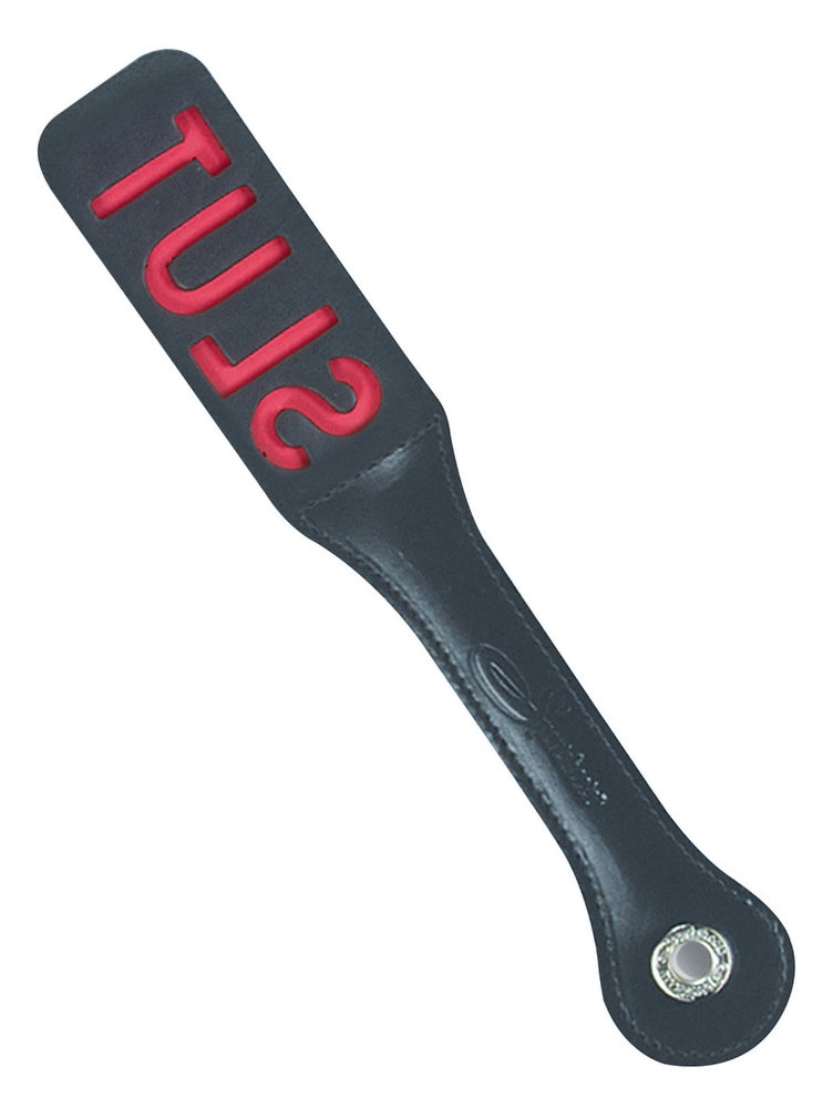 LEATHER IMPRESSIONS PADDLE 12IN SLUT