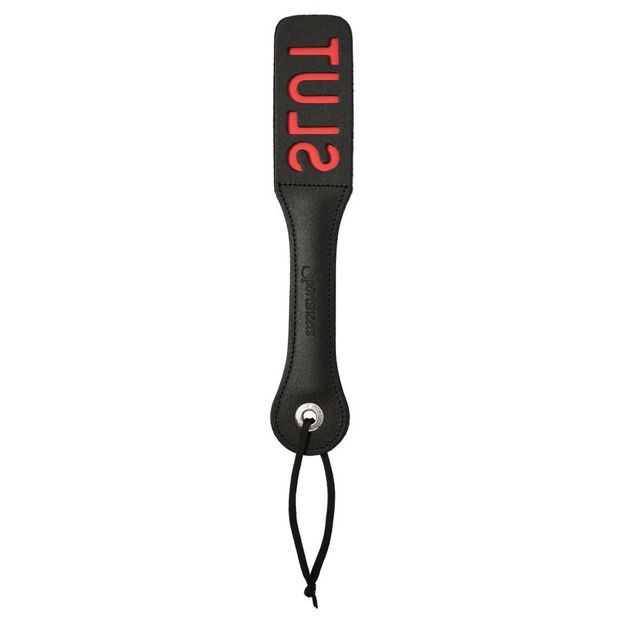 LEATHER IMPRESSIONS PADDLE 12IN SLUT