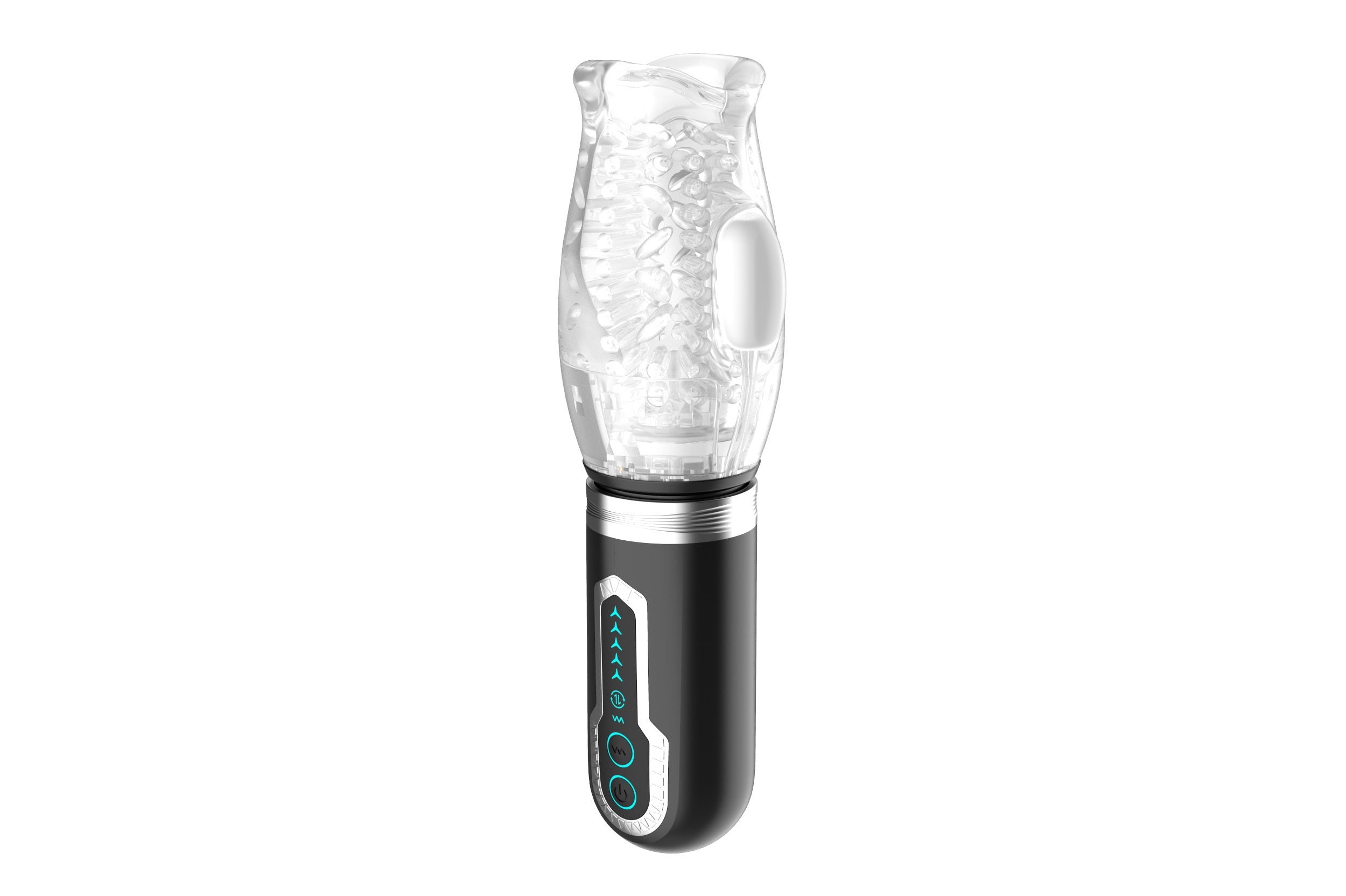 THRUSTING ROTATING STROKER (THE MALE STROKER 3)