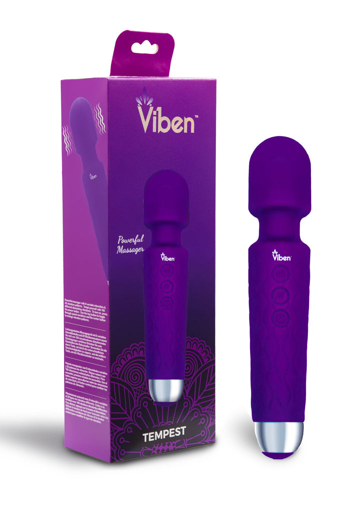 VIBEN TEMPEST INTENSE WAND MASSAGER VIOLET