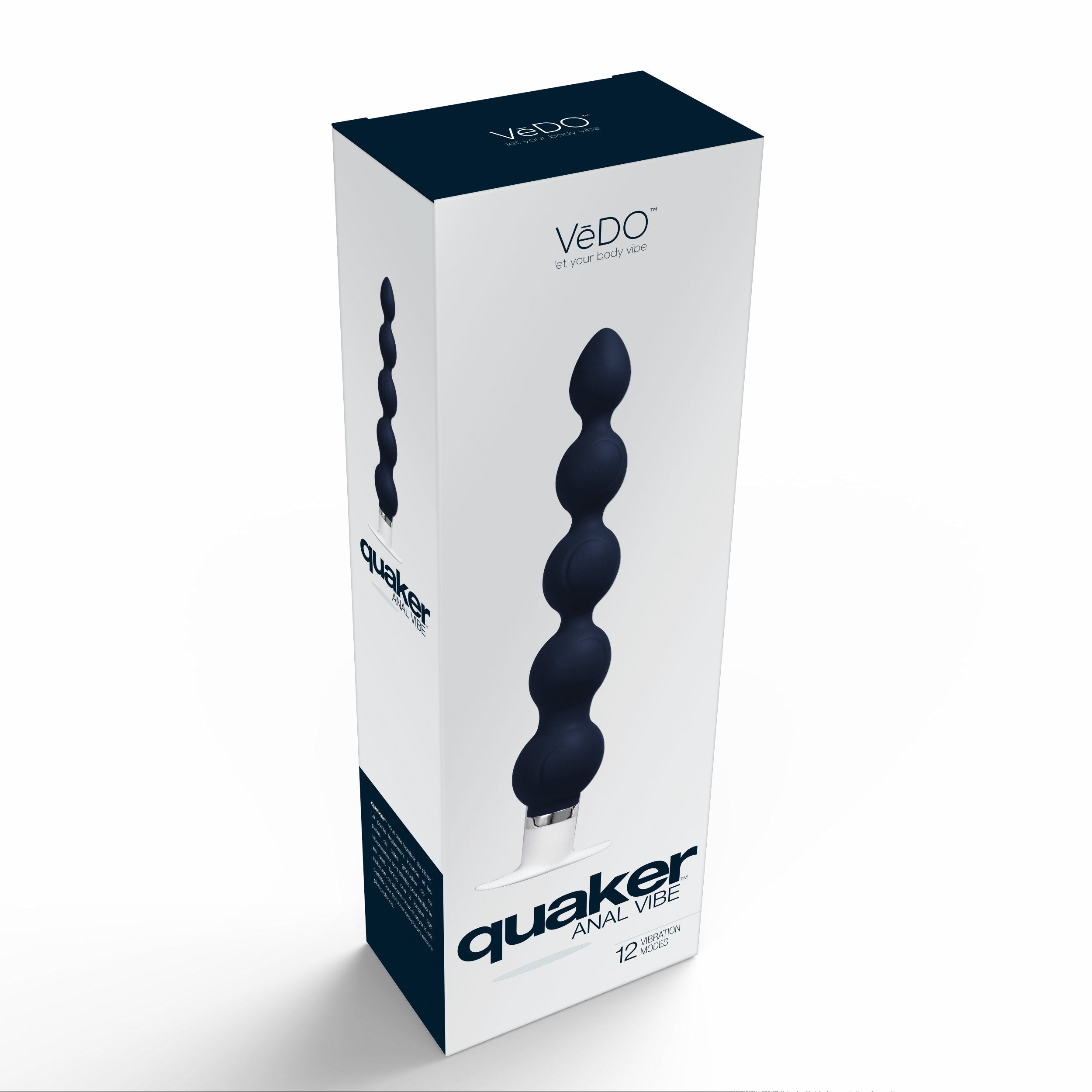 VEDO QUAKER ANAL VIBE JUST BLACK