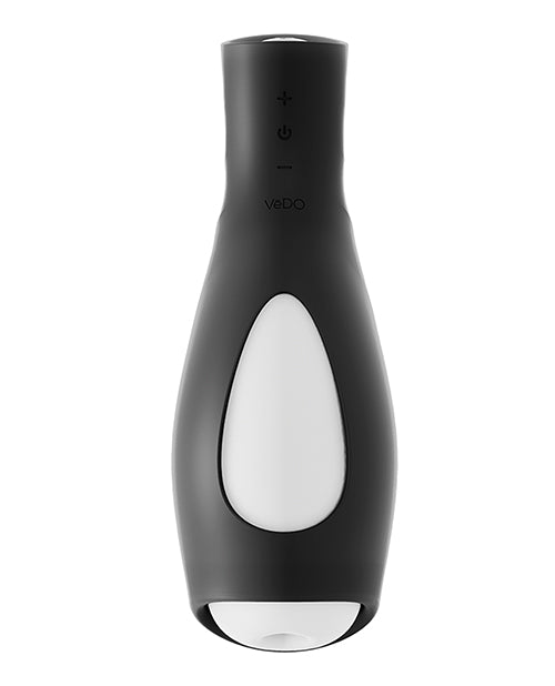 VEDO TORPEDO RECHARGEABLE STROKER JUST BLACK W/ GLOW SLEEVE