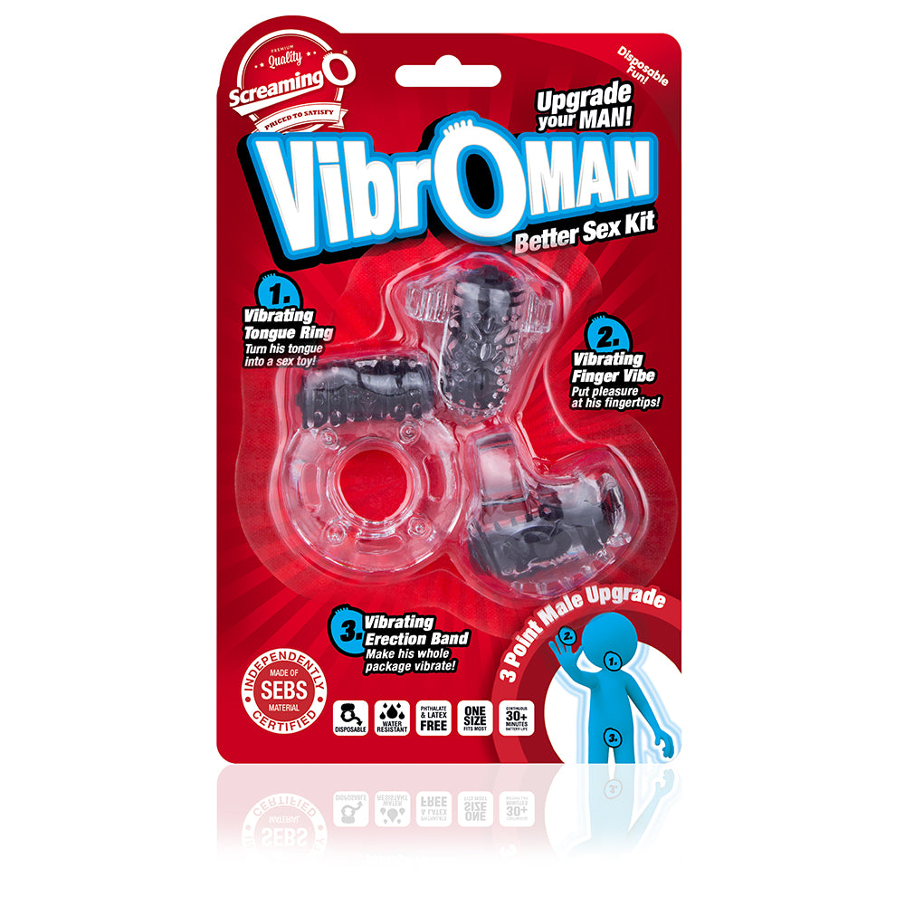 SCREAMING O VIBRO MAN BLACK