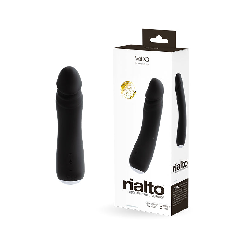 VEDO RIALTO RECHARGEABLE VIBE PEARL BLACK