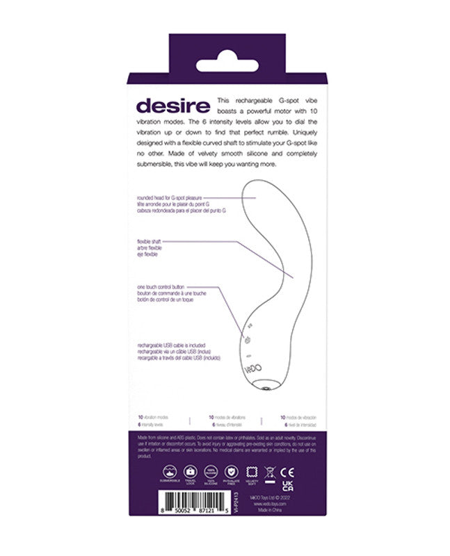DESIRE G SPOT VIBE PURPLE