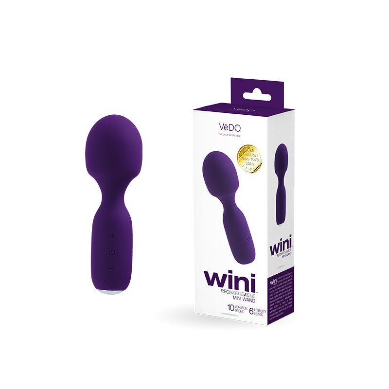 VEDO WINI RECHARGEABLE MINI WAND DEEP PURPLE