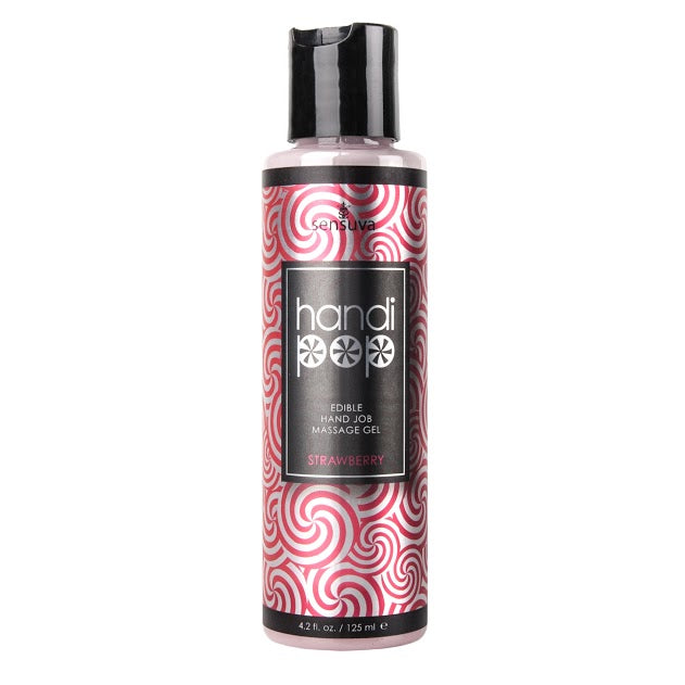 HANDIPOP HANDJOB GEL STRAWBERRY 4.2 OZ