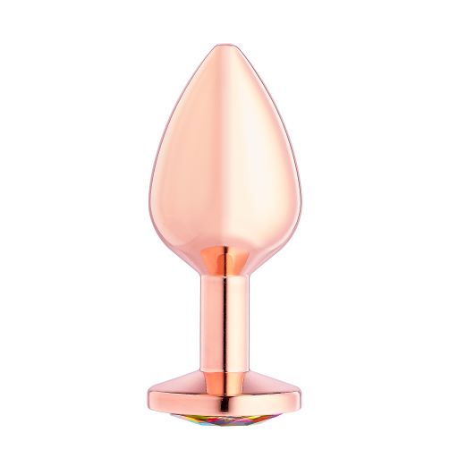 GEMS ROSY GOLD ANAL PLUG MEDIUM