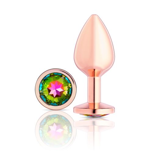 GEMS ROSY GOLD ANAL PLUG MEDIUM