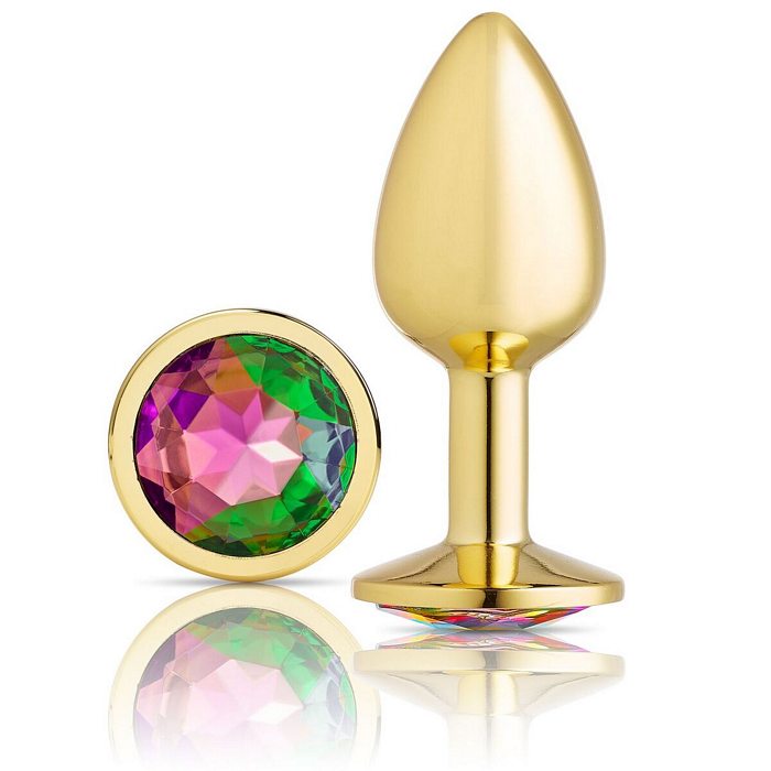 CLOUD 9 GEMS GOLD ANAL PLUG SMALL