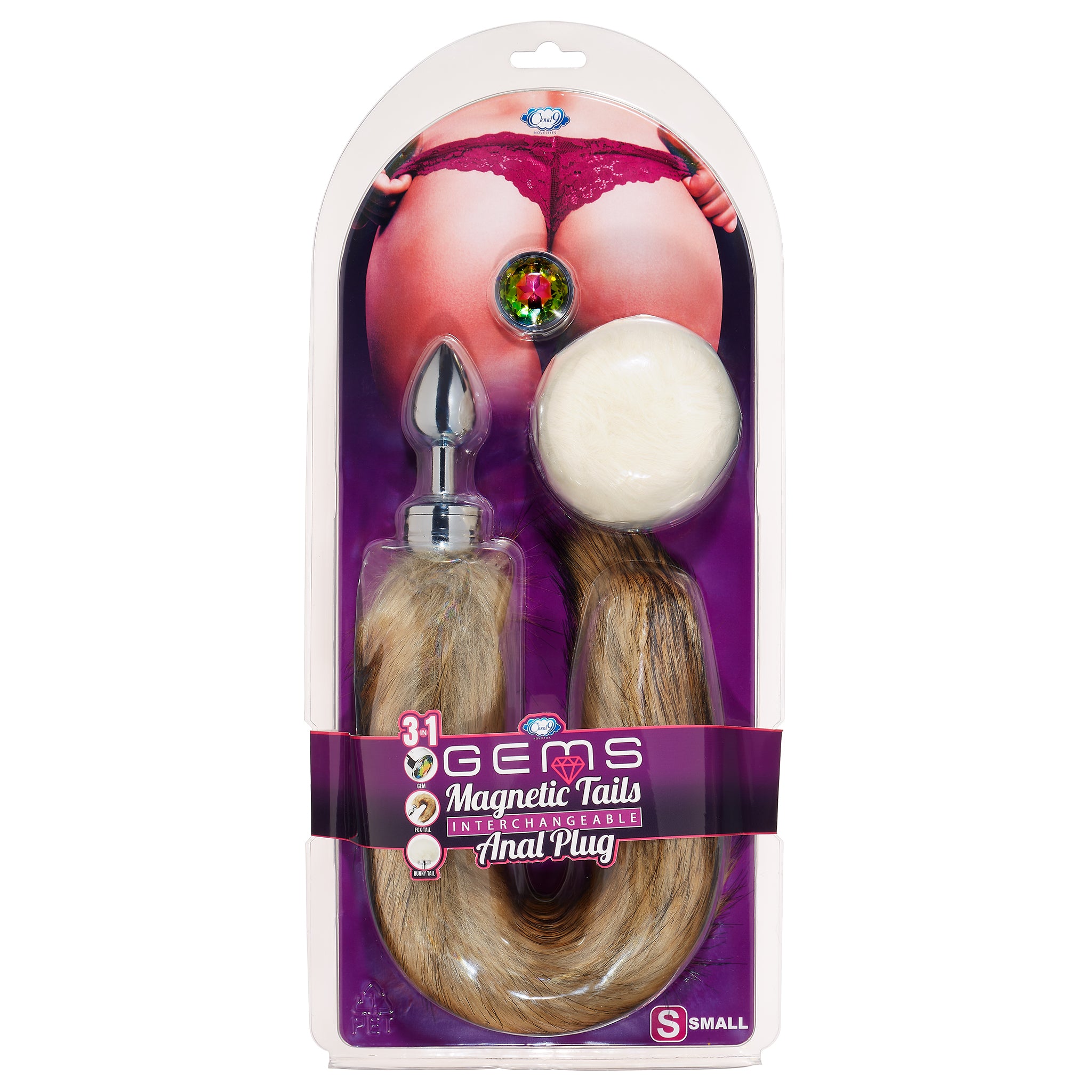 CLOUD 9 MAGNETIC TAILS KIT SMALL ANAL GEMS LINE