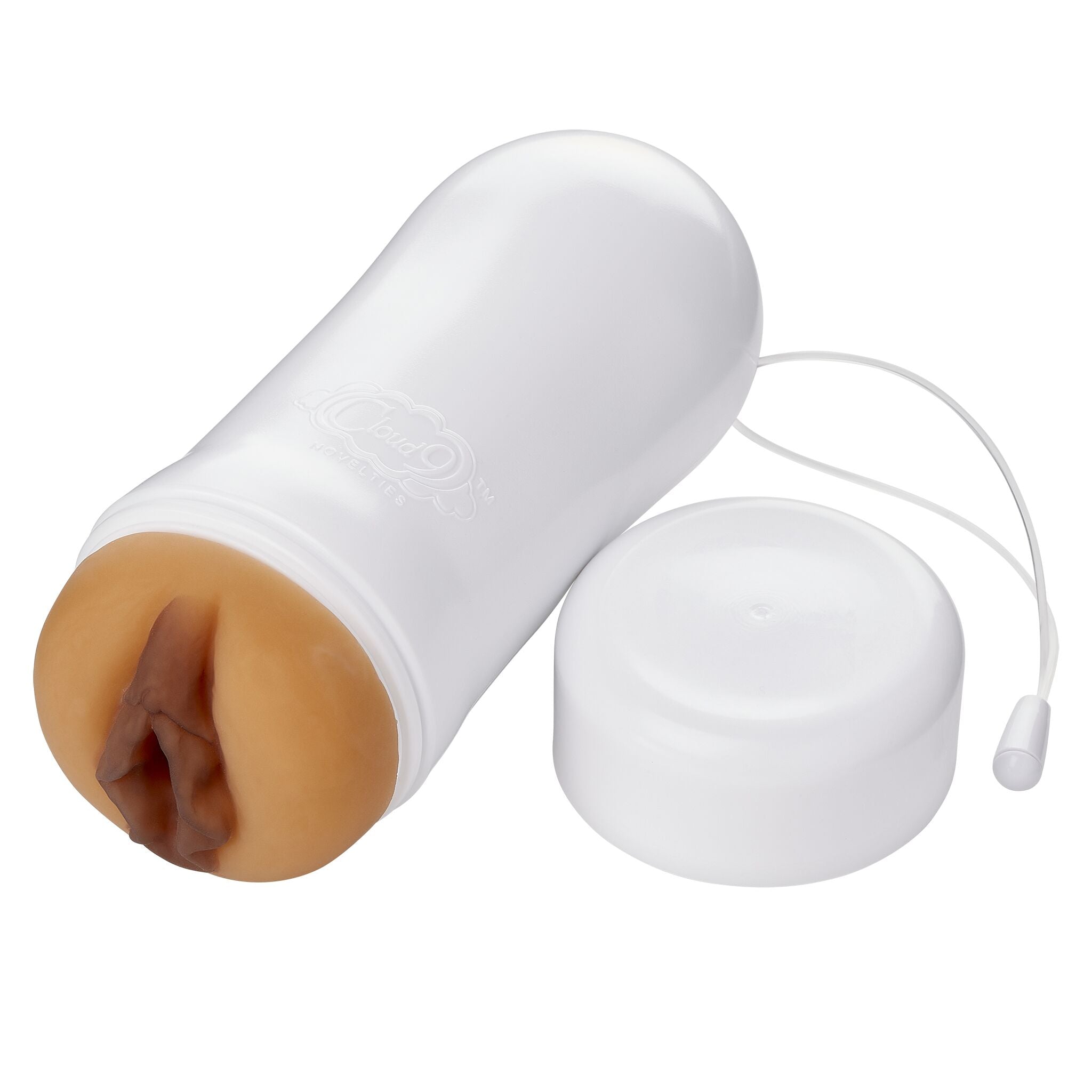 CLOUD 9 PLEASURE PUSSY POCKET STROKER WATER ACTIVATED TAN