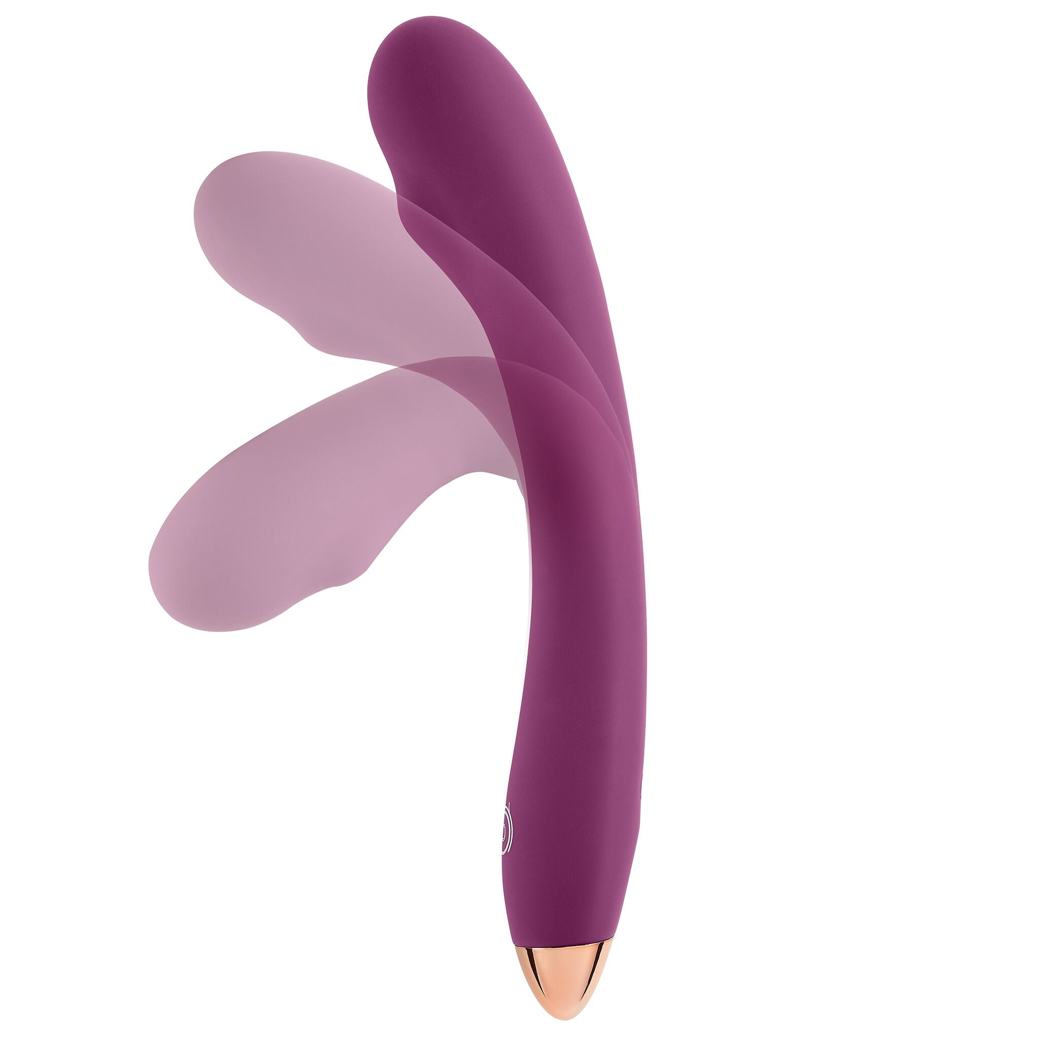 CLOUD 9 RECHARGEABLE G-SPOT SLIM 8IN SINGLE MOTOR PLUM