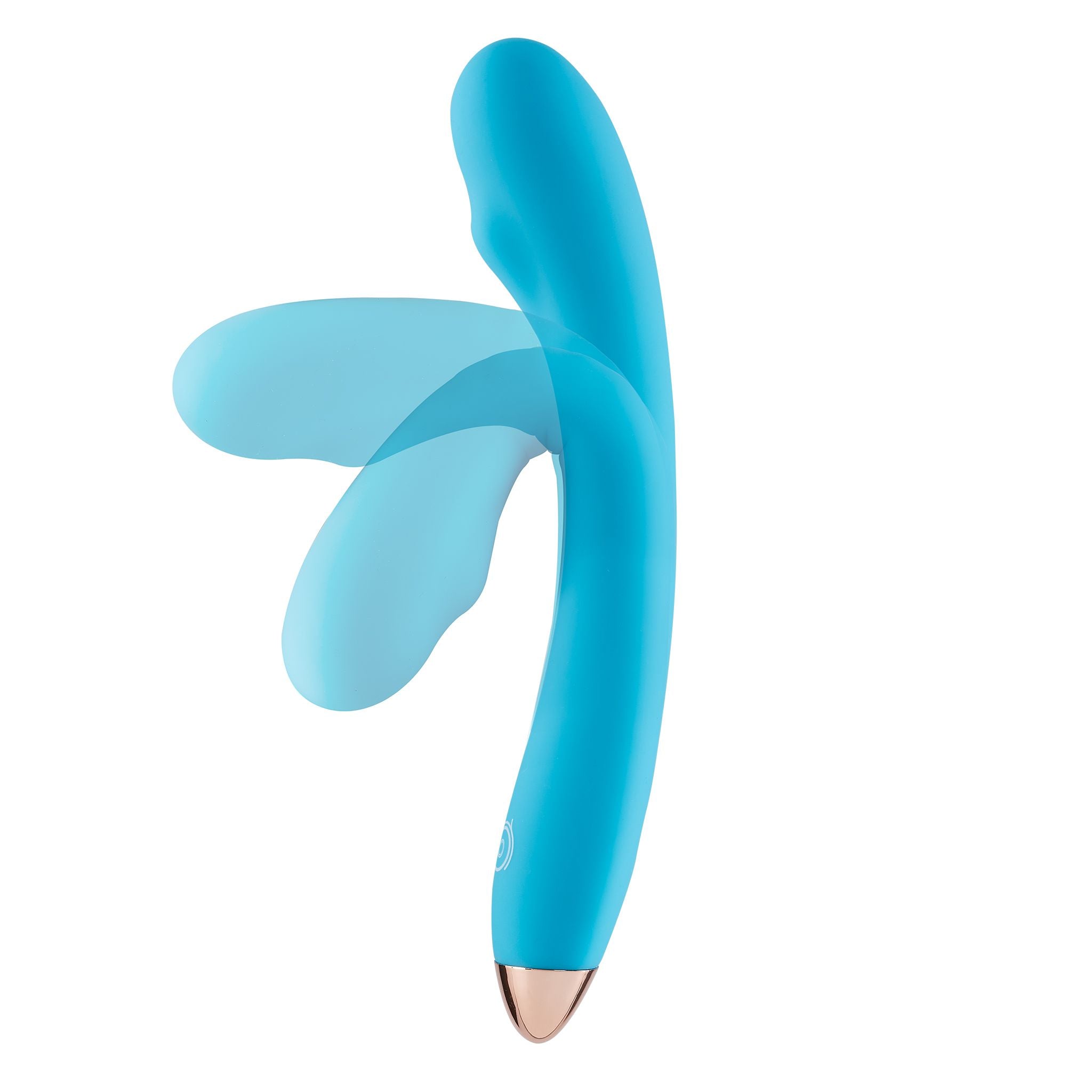 CLOUD 9 HEALTH & WELLNESS RECHARGEABLE G-SPOT SLIM 8IN SINGLE MOTOR AQUA BLUE