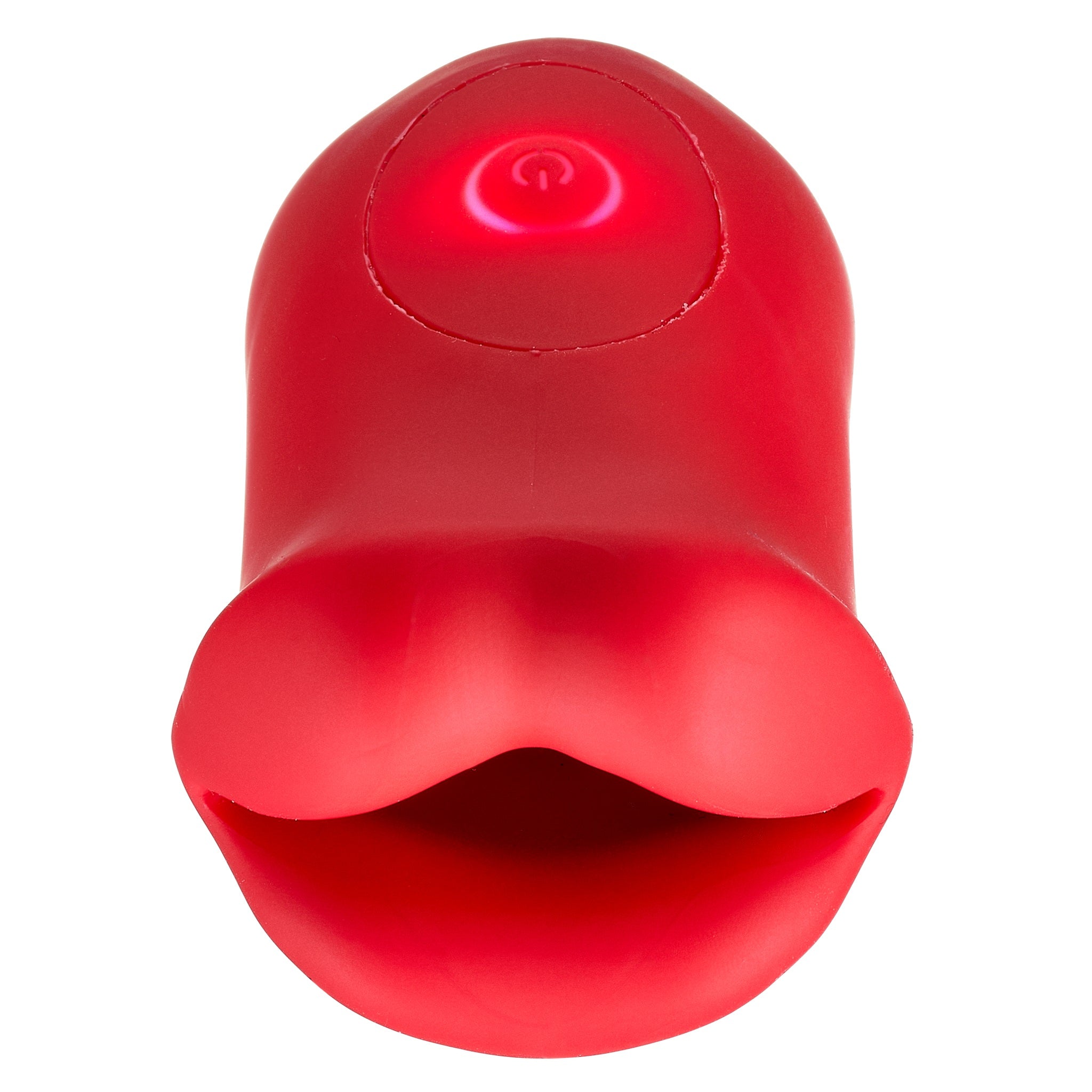 PUCKER UP LIPS WITH ERGONOMIC FINGER HOLD RED