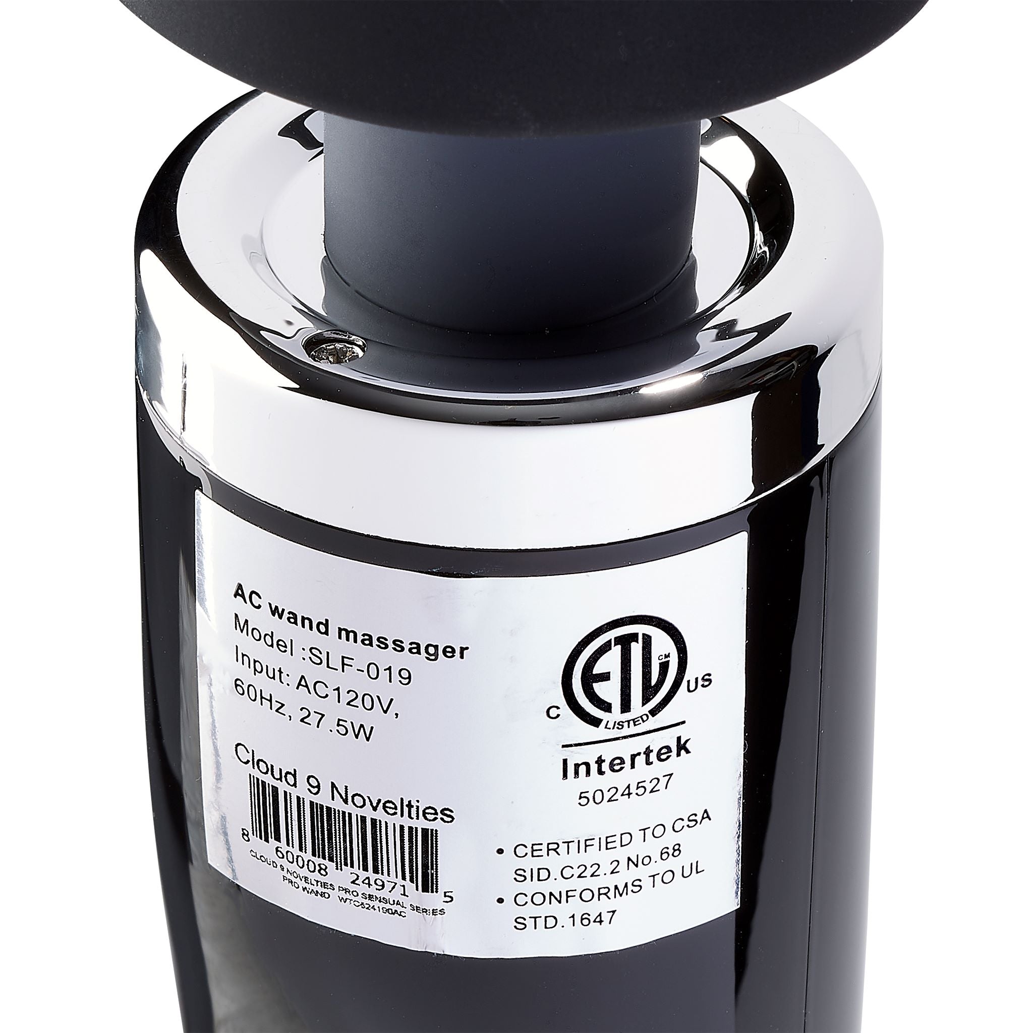 TURBO AC POWER WAND - BLK PRO SENSUAL SERIES