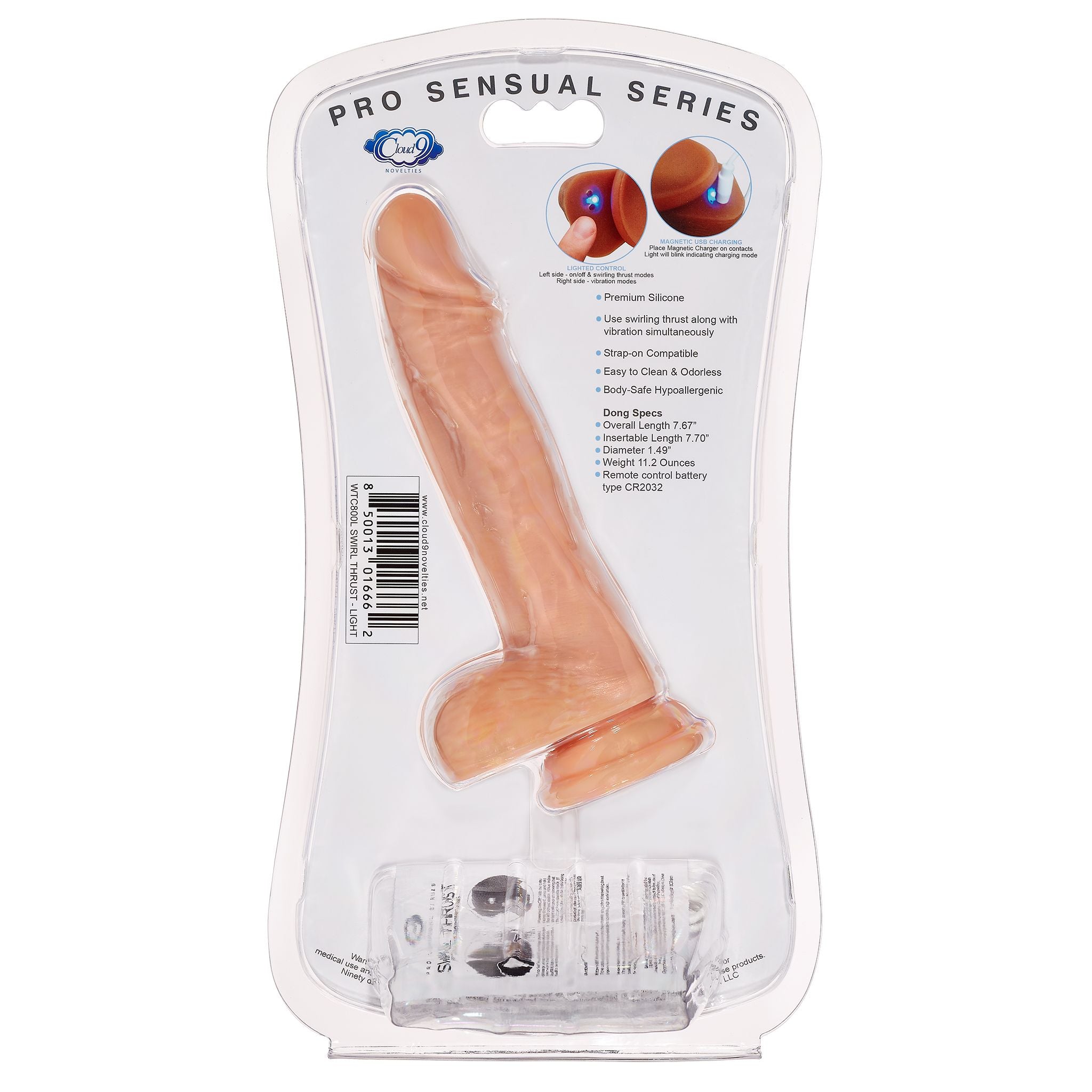 CLOUD 9 PRO SENSUAL SWIRL THRUST 7 LIGHT "