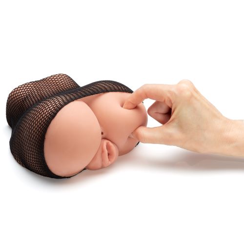 CLOUD 9 PLEASURE PUSSY & ASS BODY MOLD STROKER TAN